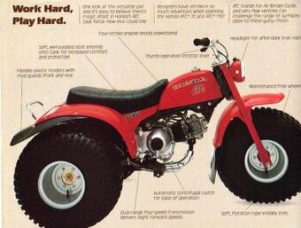 Rarita Honda ATC 90 - 13