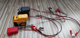 Startovací kabely,pro Aku Makita/DeWALT/Milwauk/BOSCH - 13