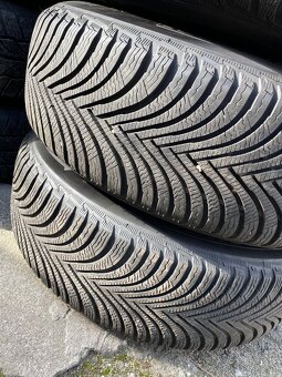 Zánovní Alu kola 5x112 včetně zimních pneu 215/65 R17 - 13