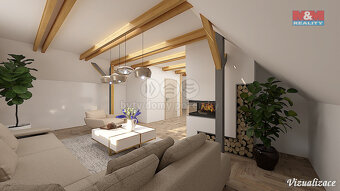 Prodej, rodinný dům, pozemek 2.490 m2, Strašín, Lazny - 13