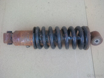nádrž motor polomotor 125 175 jawa upravený rám drobné díly - 13