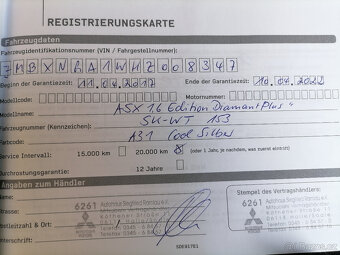 Mitsubishi ASX 1.6i 86kwMivecDiamantVyhřSeXenoKameJenSerMits - 13