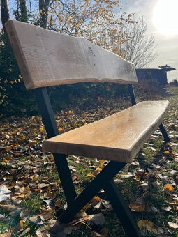 Zahradní lavička : DUB - doprava zdarma - 13