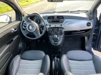 Fiat 500 0,9T 63kw rok 2012 super stav - 13