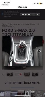 Ford S-Max 2.0 TDci TOP STAV - 13