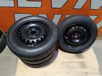 Pěkná sada na Citigo 4x100, zimní pneu 165/70 R14 - 13