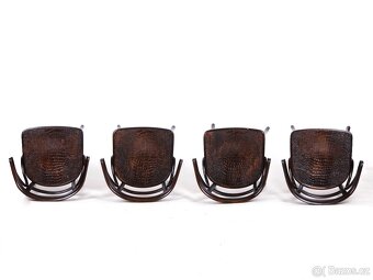 4x prvorepubliková křesílka, židle THONET - 13