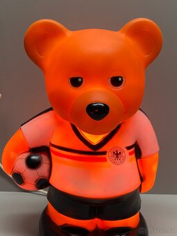 stará hračka dětská lampa retro fotbalová dětská lampička - 13