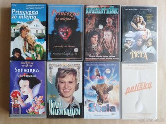 VHS KAZETY original mix - 1 kus = 80Kč - 13