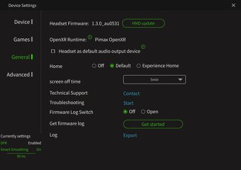Pimax Crystal VR set, + DMAS sluchatka - 13