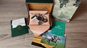 ♛ Rolex Datejust 16234 Modrý Sunburst, Bílé Zlato 🇨🇭 - 13