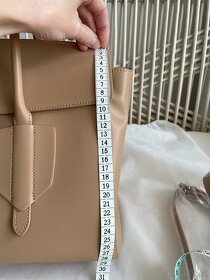 Nová béžová kožená kabelka Gino Rossi - 13