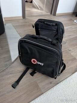Textilní sedlové brašny Qbag Tour nastavitelné 2x30 litrů - 13