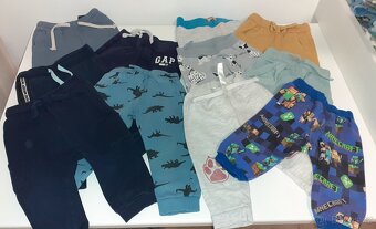 Set chlapeckého oblečení a botiček-vel. 74-86 /9-18 měs. - 13