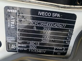 Iveco Daily 35C13 5t podvozek + uložák - 13