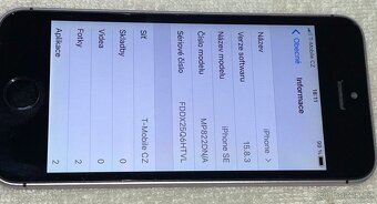 Iphone SE 32GB, nabíječka, původní nepouž.sluch.Apple, obaly - 13