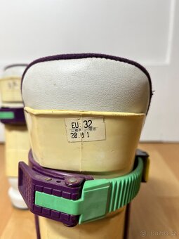 Dětské lyže Xeres Crosscarv X7 + vázání, lyžáky a hůlky - 13