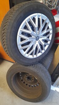 zimní pneu 205/55 R16 + ocelové disky - 13