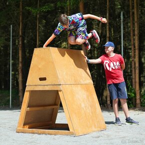 Set 4 Vault boxes, překážka na parkour (použité) - 13