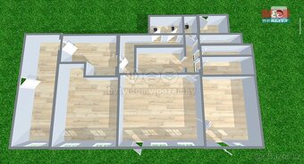 Prodej podílu 3/4 rodinného domu, 141 m², Horní Kruty - 13