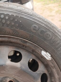 Letní pneu 205/55/R16 zánovní pneu 5x112 - 13
