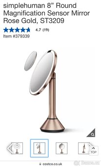 Simplehuman Kosmetické zrcadlo s LED osvětlením ST3209 - 13