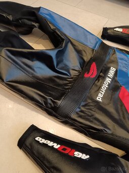 BMW M-Pánská kožená moto kombinéza, jednodílná - 13