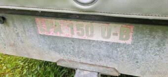 Přívěsný vozík, kára s plachtou - nová STK - 13