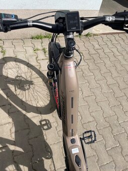 Nové elektrokolo HAIBIKE Trekking 8 Low i750 Wh - hnědá barv - 13