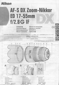 Nikon 17-55 mm f/2,8 G IF ED AF-S DX - 13