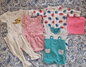 Balík oblečení pro holčičku do 1 roku - 13