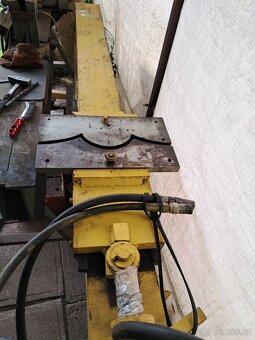Horizontální lis + zkrucovačka pro kováře-zámečníky. - 13
