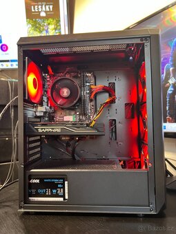 Herní ryzen 5 až 32GB DDR 4, m2 SSD 512GB, RX 470 4GB Win 11 - 13