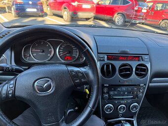 Prodám zachovalý osobní rodinný vůz Mazda 6 kombi 2,0 D - 13