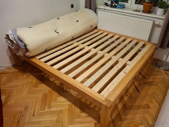 Postel masivni japonska bukova 180×200cm - 13