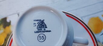 Porcelánový servis Bohemia Czechoslovakia - 13