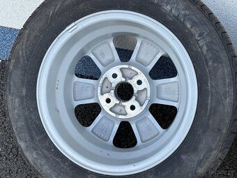 Alu kola Kia 4x100 R14, 5ks, celoroční pneu - 13
