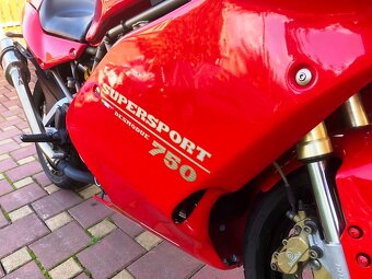 Ducati 750ss, plně funkční, serviska, GPR výfuky + origo - 13