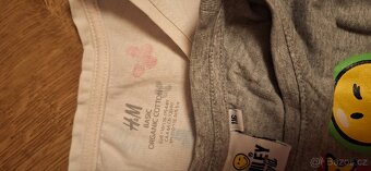 Dívčí trička s krátkým rukávem, legíny, halenka - 13