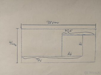 Dětský psací stůl s nástěnnou policí - 13