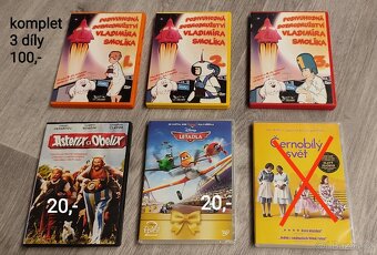 BLU-RAY a DVD filmy různých žánrů - 13