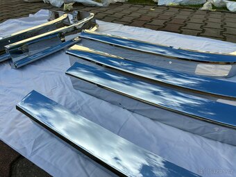 Škoda 100, 110R, 120  - přední nárazník nový chrom - 13