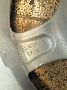 FONDMETAL hliníkové kolo 6,0Jx14" ET38 LK100 - 13