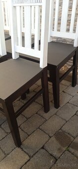 Jídelní stůl+8 židlí -styl vintage - 13