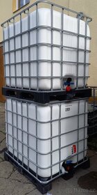 Nadrz- nádrže- ibc kontejner 1000 litrů-dešťovka-zásobník-ry - 13