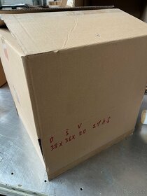 Použité kartony- obalový materiál (krabice) - 13