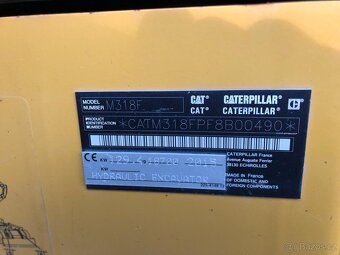 Kolový Bagr CAT M318F 2015 Rotator - 13