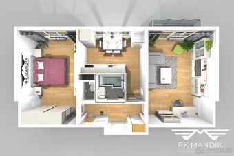 Prodej bytu 2+1 48 m², Praha - Letňany, ev.č. 713 - 13