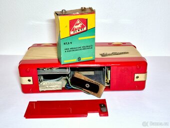 Rádio Tesla Minor 3001B, Tesla Přelouč, 1956-1958 - 13