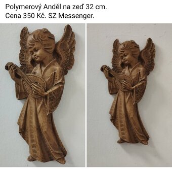 Starší, staré a starožitné doplňky a dekorace viz fota. - 13